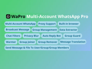 Multi-Account WhatsApp Pro (Whatsapp CRM)